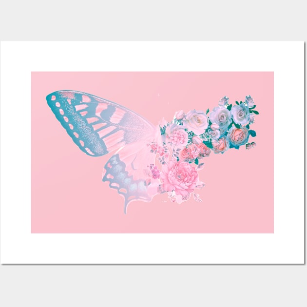 Butterfly Metamorphora Wall Art by Creatyle